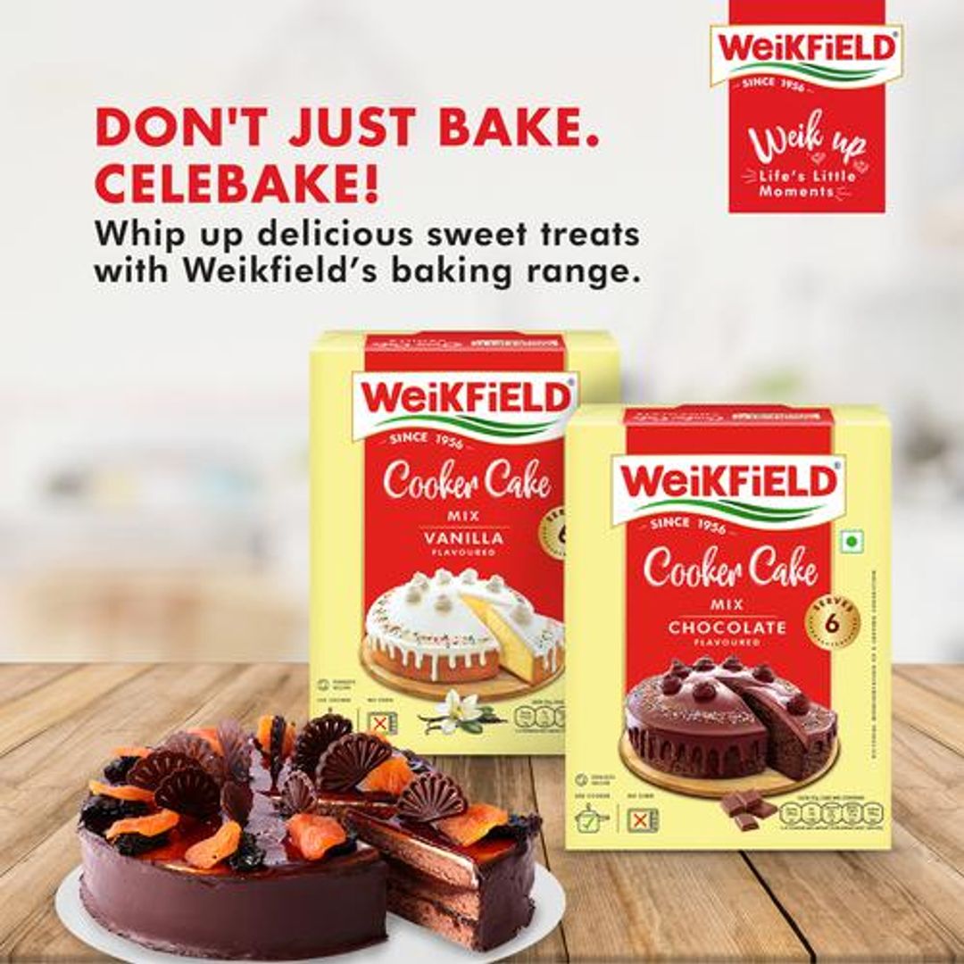Weikfield Cooker Cake Mix - Chocolate, 150g-7.webp